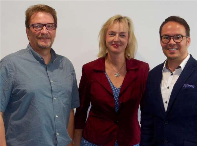 (v.li.) Rainer Friedrich, Ariane Stech, Joachim Kühlwetter.CDU Meckenheim