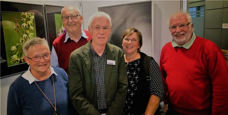 (v.li.) . Regine und Rainer Gille, Herr Scheid (Daun), Elke Neugebauer und Herbert Thelen.Foto: privat