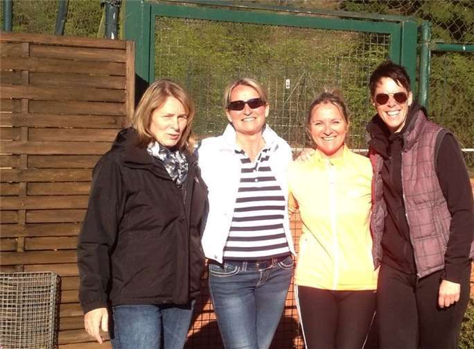 (v.li.) Silke Schrauth, Claudia Uhl, Alexandra Dötsch, Tanja Auer.Privat