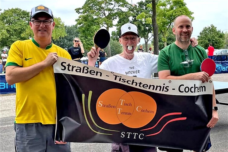 v.li. Thomas Kuhn, Bernd Schuler und Dirk Hennen