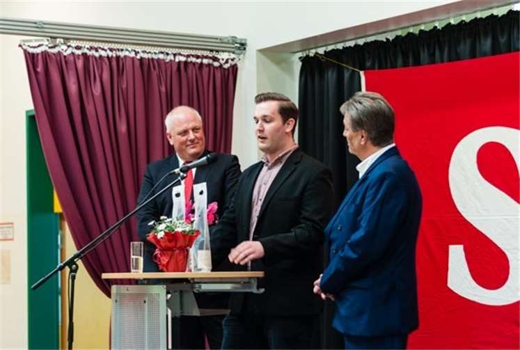 (v.li.) Ulrich Kelber, Tim Romankiewicz und Jürgen Nimptsch.Privat