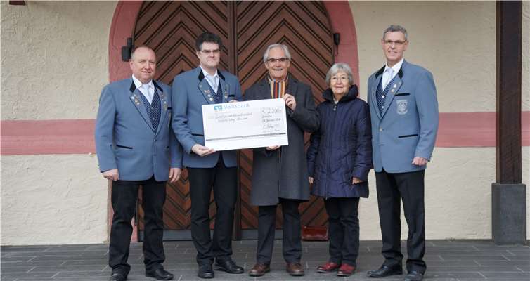 (v.li.) Willi Weiler, Ralf König, Herr und Frau Diehl, Reinhold Reif.MVU
