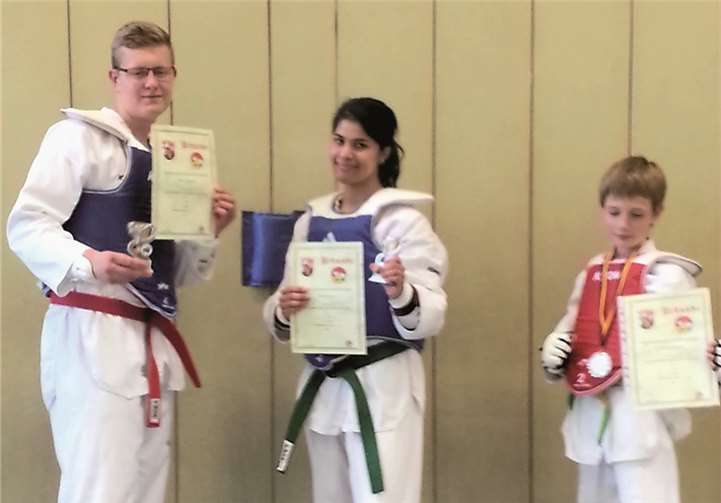 (v.l.n.r.) Alexander, Lisa und Marvin. privat