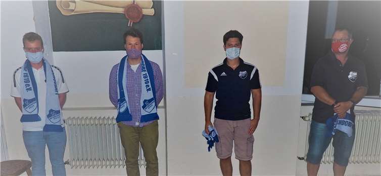 v.l.n.r. Andreas Knechtges, Jan-Niklas Ellerich, Matthias Schmickler, Thomas Schmickler.