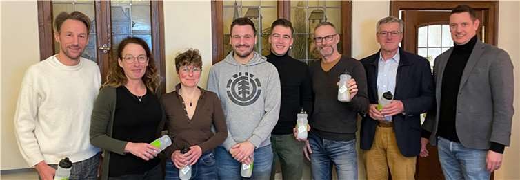 v.l.n.r.: B. Glasner, I. Holterhoff, F. Dietzmann, T. Lingen, N. Brenner, K. Heß, D. Gilles, M. Wurms.  Foto: privat