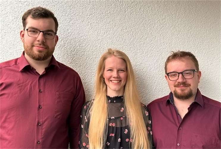 (v.l.n.r.): Ben Frömbgen, Mariella Cramer und Pascal Herbers.  Foto: privat