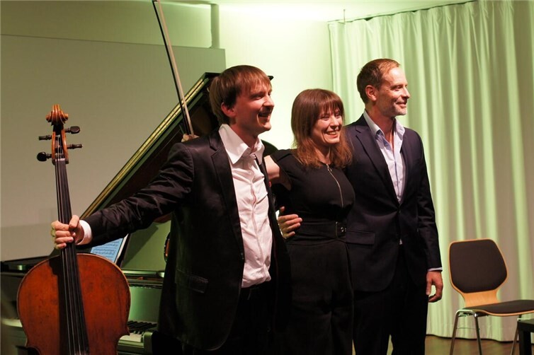 v.l.n.r.: Benedict Kloeckner, Anna Fedorova, Julian Weigend