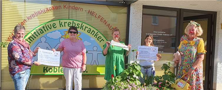 (v.l.n.r.): C. Puth (kfd Gappenach), H. Kutzner (EIKKK), S. Zimmermann (kfd Gappenach), S. Siener (KCK) und K. Simanowski (KCK).Foto: privat