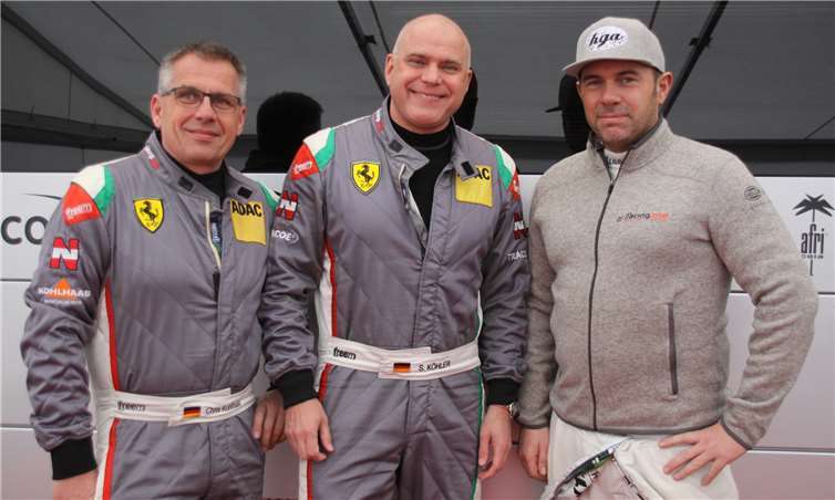 vlnr.: Christian Kohlhaas,Stephan Köhler und Jürgen Bleul. Fotos: privat