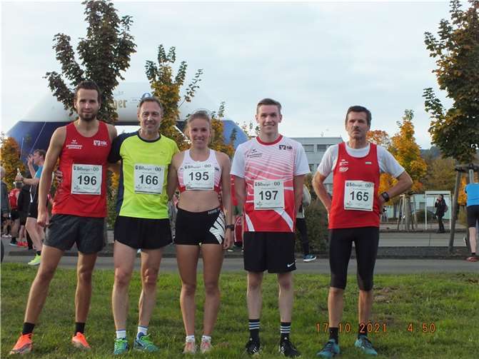 v.l.n.r. Christian Steffes, Markus Theisen, Sandra Teller, Jannik van Beek, Rainer Eich. Foto: DJK Ochtendung