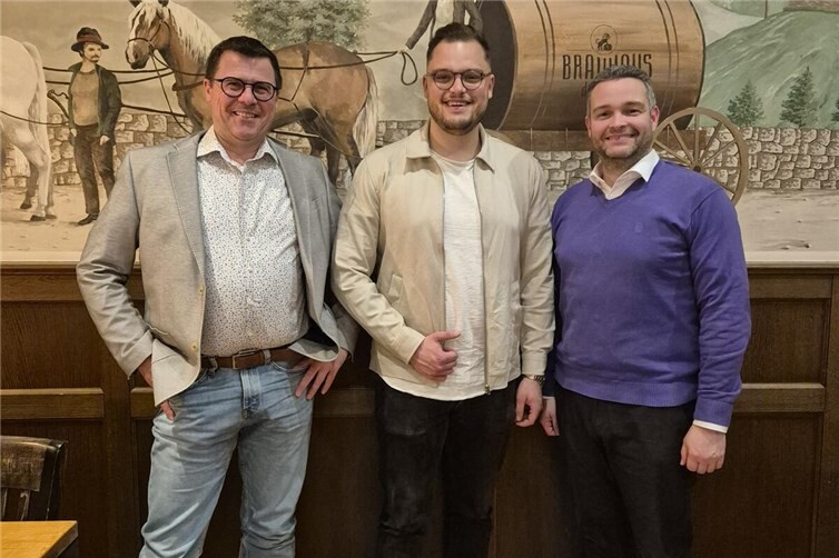 (v.l.n.r.): Christophh Rosenbaum, Philipp Schumacher, Torsten Welling