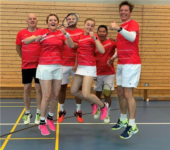 v.l.n.r.: Claus Schulte, Claudia Bauch, Skender Bunjaku, Charlotte Bauch, Custer Aranas und Holger Ketterer.  Foto: privat