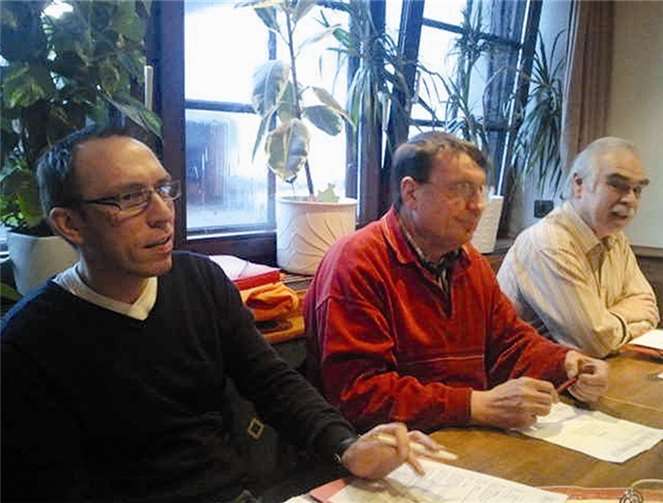 (v.l.n.r.) „Die großen Drei“: Markus Hollerbach, Alfred Urwer, Konrad Weber. privat