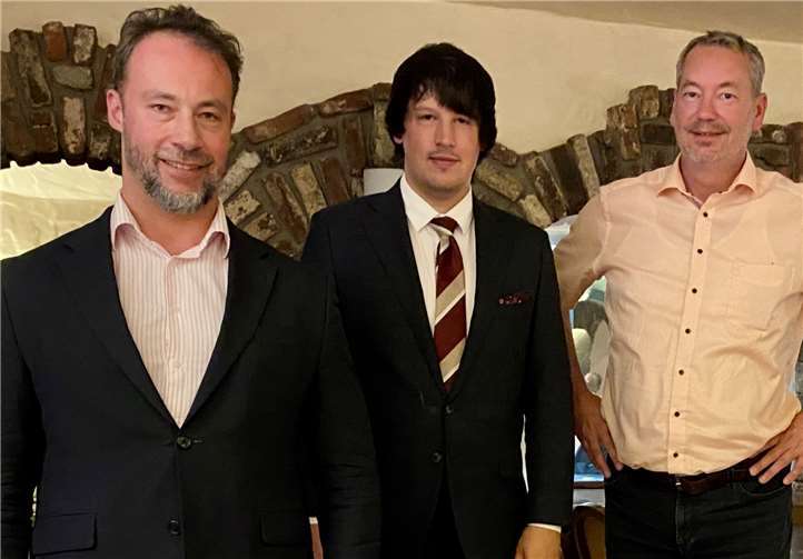 (v.l.n.r.): Dr. Jan Bollinger, Andreas Bleck, Martin Esser, René Bringezu. Foto: AfD