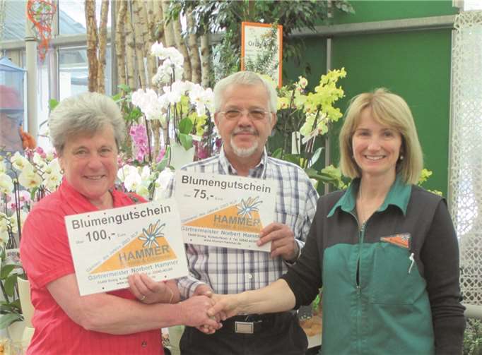 (v.l.n.r.) Erna Basche, Hans-Werner Fijuck und Christa Hammer. privat