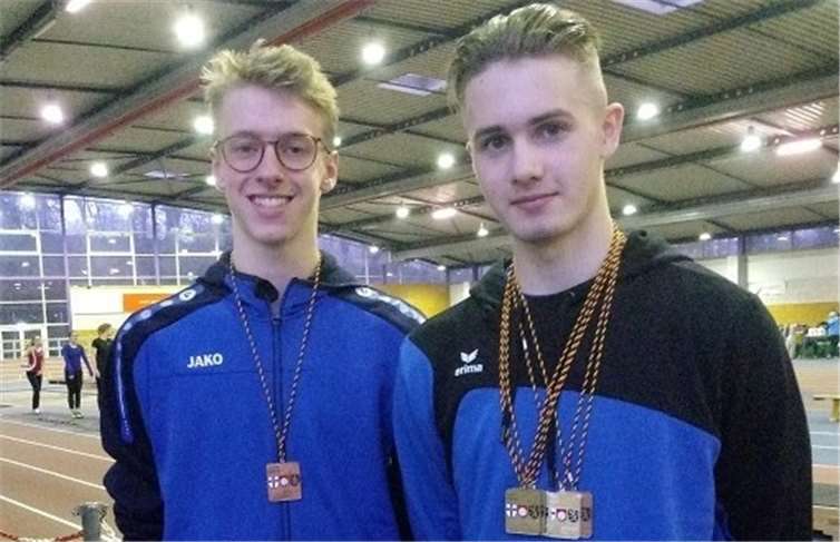 (v.l.n.r.) Felix Geisbüsch und Leon Mürtz. Fotos: privat