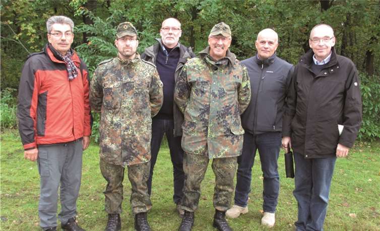 v.l.n.r. Feuser, Bendel, Burow, Volkmer, Sauren und Dr. Knauber.Stadt Rheinbach