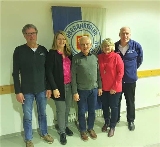 v.l.n.r.: Gerd Radermacher, Silvia Honerbach, Udo Seifen, Elke Backes, Bernd Hellendahl.  Foto: privat