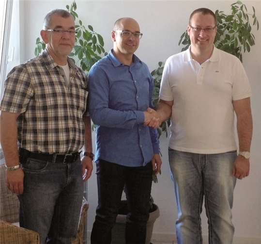 (v.l.n.r.): Gesamtleiter Bernd Hoffend, Gesamtleiter Dieter Christ und Kuratoriumsvorsitzender Gino Gilles. privat