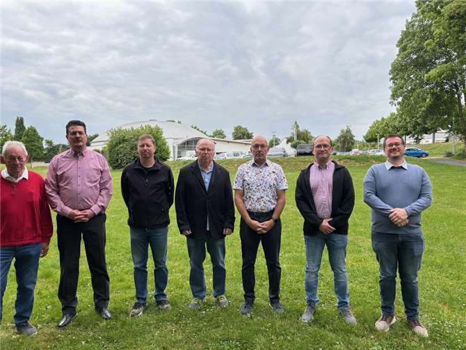 v.l.n.r. Günter Pinetzki, Sascha Lagodny, Markus Rotermuth, Jürgen Lehngik-Emden, Thomas Kaut, Frank Kraft, Philipp Liesenfeld.  Foto: privat