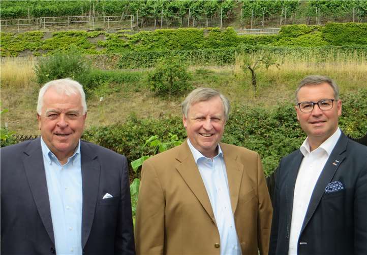 (v.l.n.r.): Guido Ernst, Karl-Heinz Sundheimer und Horst Gies. Foto: privat