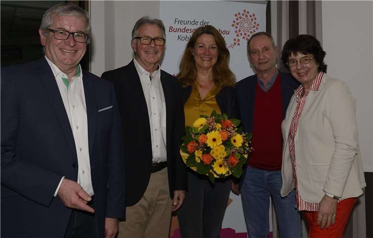 v.l.n.r. Hans-Josef Bracht, Jürgen Grünwald, Heike Boomgaarden, Jürgen Joras und Anna Maria Schuster.Foto: Heinfried Rhoden