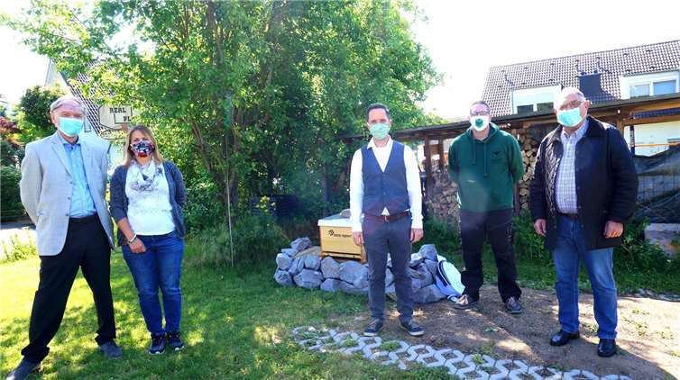 (v.l.n.r.) Herbert Speyerer, Katja Lemke, Daniel Lemke, Markus Bell und Günther Bomm. Foto: privat