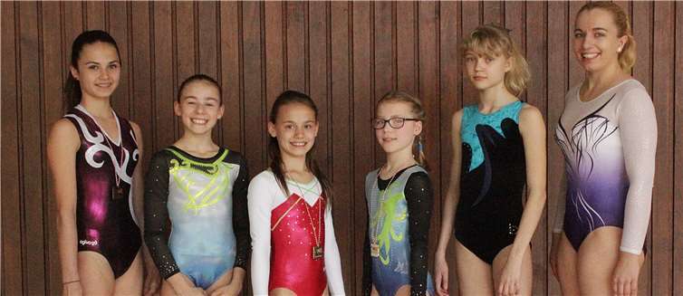 v.l.n.r.: Julie Kölsch, Sarah Hoepp, Emma Kölsch, Janina Höving, Anna Mayers, Annika Hofmann. Foto: TV Cochem