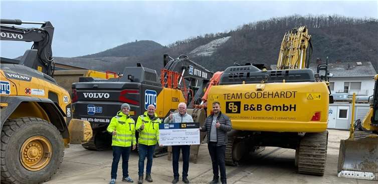 (v.l.n.r.): Martin Schell, Gerd Otto, Alfred Sebastian und Nils Dennis Brücker. Foto: privat