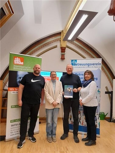(v.l.n.r.) Martin See, Ute Remshagen, Ralf Seeger und Ingrid Neubusch.  Foto: Iris Grüttner
