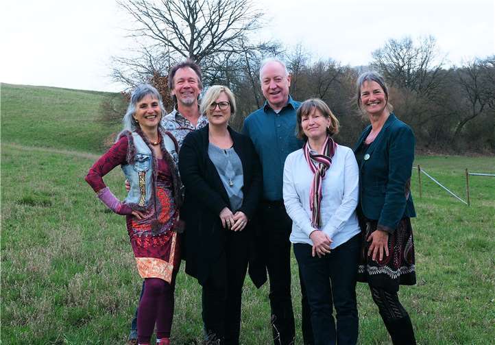 v.l.n.r. Martina Grosvenor, Gavin Grosvenor, Manuela Bork, Klaus Meurer, Klaudia Ternus, Christine Lang. Foto: Gavin Grosvenor