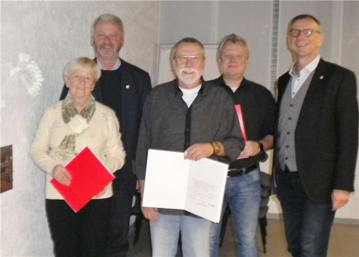 vlnr: Mechtild Krings, Uwe Schmidt, Wolfram Krings, Andreas Kukat und Peter Becker.