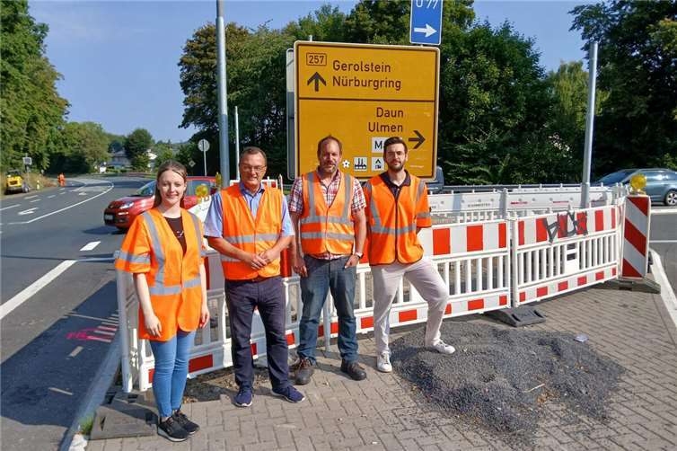 v.l.n.r.: Nicole Simons, Bernd Cornely, Sascha Richter und Andreas Wey.Foto: LBM