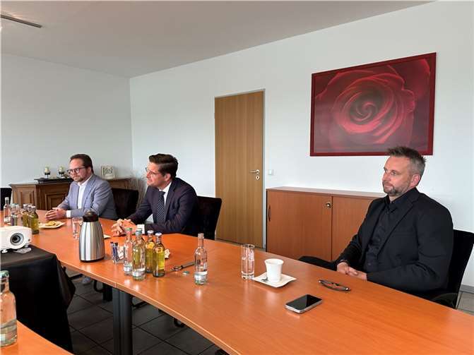 Kreis Mayen-Koblenz: Wer wird neuer Landrat? (v.l.n.r.): Pascal Badziong, Christian Altmaier und Marko Boos.