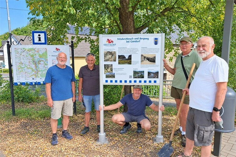 v.l.n.r.: Rainer Rühle, Bernhard Merkenich, Gerhard Schwab, Walter Leischner, Reinhold Lellmann