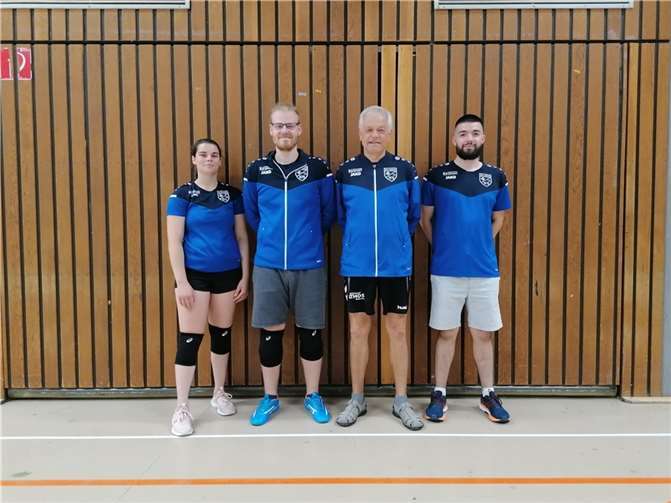 v.l.n.r.: Stella, Yannik, Jörg, Luca. Es fehlt: Cemre  Foto: TV Vallendar