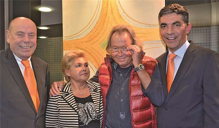 (v.l.n.r.) Theodor Winkelmann, Beate Poeplau, Gerhard Poeplau, Walter Müller. privat