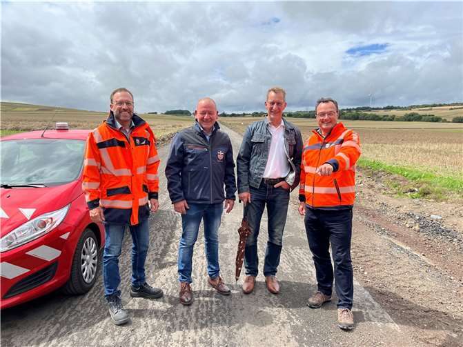 (v.l.n.r.): Thomas Kneip, Gerd Klasen, Maximilian Mumm und Bernd Cornely.  Foto: privat
