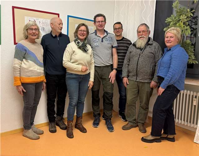 v.l.n.r.: Ulrike Stahlschmidt, Gerhard Schikowski, Karin Küsel, Sebastian Strauß, Jens Jendricke, Thomas Kirsch, Heike Trees.  Foto: privat