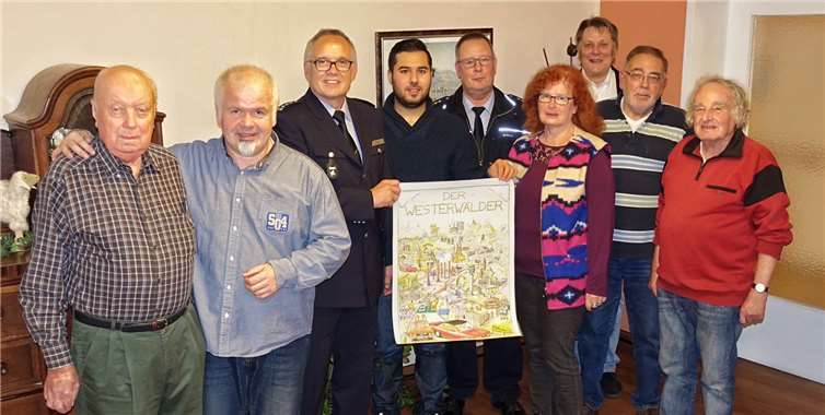 v.l.n.r.: Will Böhm, Ferhat Cato, Burkhard Traut, Ferhat Yalcinkaya, Klaus Specht, Hede Schenk, Thomas Beckgerd, Rudi Friedrich und Hans Hagen. Privat