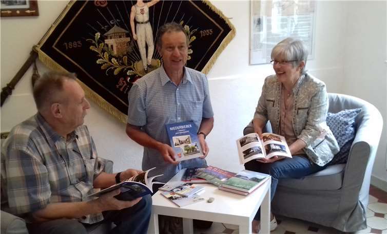 v.l.n.r.: Willi Haas, Bernd Siegel, Anita Trostel.Foto: privat