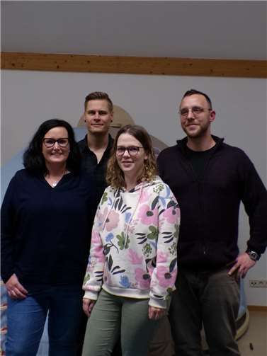 (v.l.n.r): Yvonne Konetzki, Benjamin Latzel, Pia Zeise und Konrad Rommerskirchen. Foto: Nicole Weis