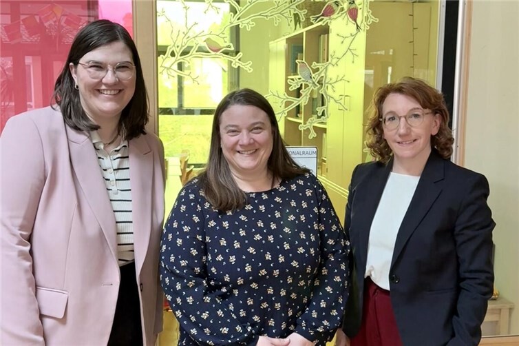v.l.n.r.:Marie-Christin Ockenfels, Claudia Gries, Susanne Müller