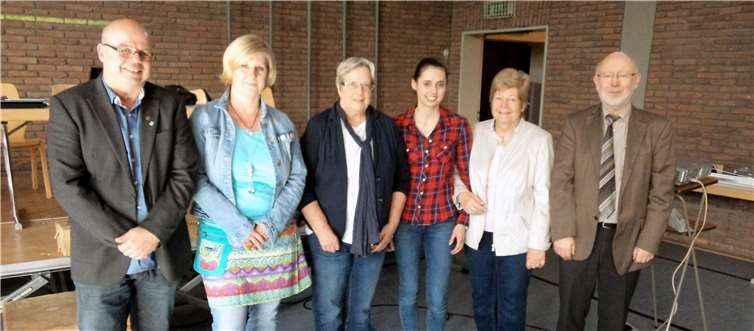 von links: 1. Vorsitzender Andreas Wagner (TV Rheinbrohl), Ressortleiterin Frauen und Gesundheitssport (TuS Hilgert), 2. Vorsitzende Ursel Wohnig (TuS Roßbach), Jugendleiterin Laura Dietz (TuS Mogendorf), Ressortleiterin Öffentlichkeitsarbeit Hanni Klein (TuS Hilgert) und Ressortleiter Hans-Jörg Heid (TuS Mogendorf). Turngau Rhein-Westerwald e.V.