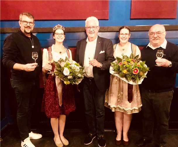 von links: Alexander Krahe, Antonia I. (Dörr), Eduard Krahe, Tabea Dörr und Martin Tillmann.  Foto: Rolf Plewa