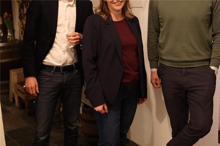 von links: Andreas Audretsch, Ute Ernst, Julian Joswig