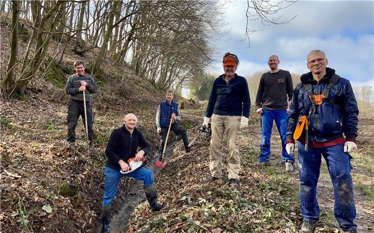 von links: Frank Seul, Ferenc Neuefeind, Klaus Albers, Werner Müller, Sebastian Müller, Jürgen Riehl. Es fehlt: Karl Theo Schmitz.