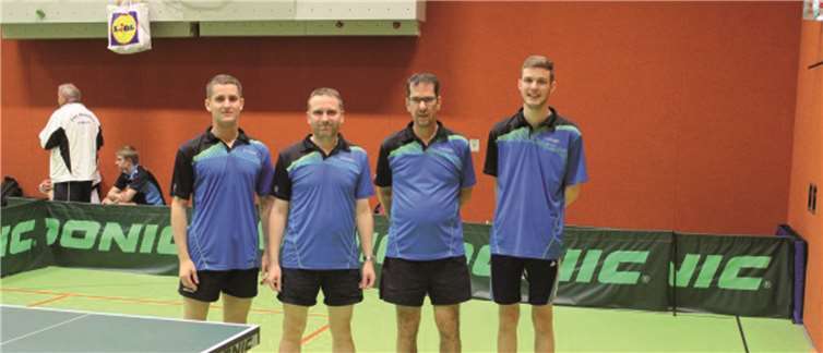 von links: Jan Scheidig, Albrecht Scheidig, Stefan Ernst, Jannik Boos Foto: privat