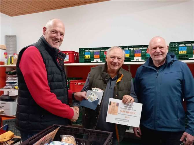 von links: Joerg Heinzel, Dr. Gregor Malejczyk und Didi Pörzgen.  Foto: privat