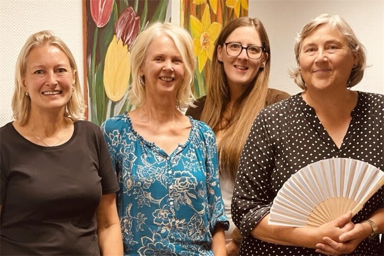 von links: Michaela Konrad, Annette Rösler, Lisa Zimmer, Ulrike Timmler